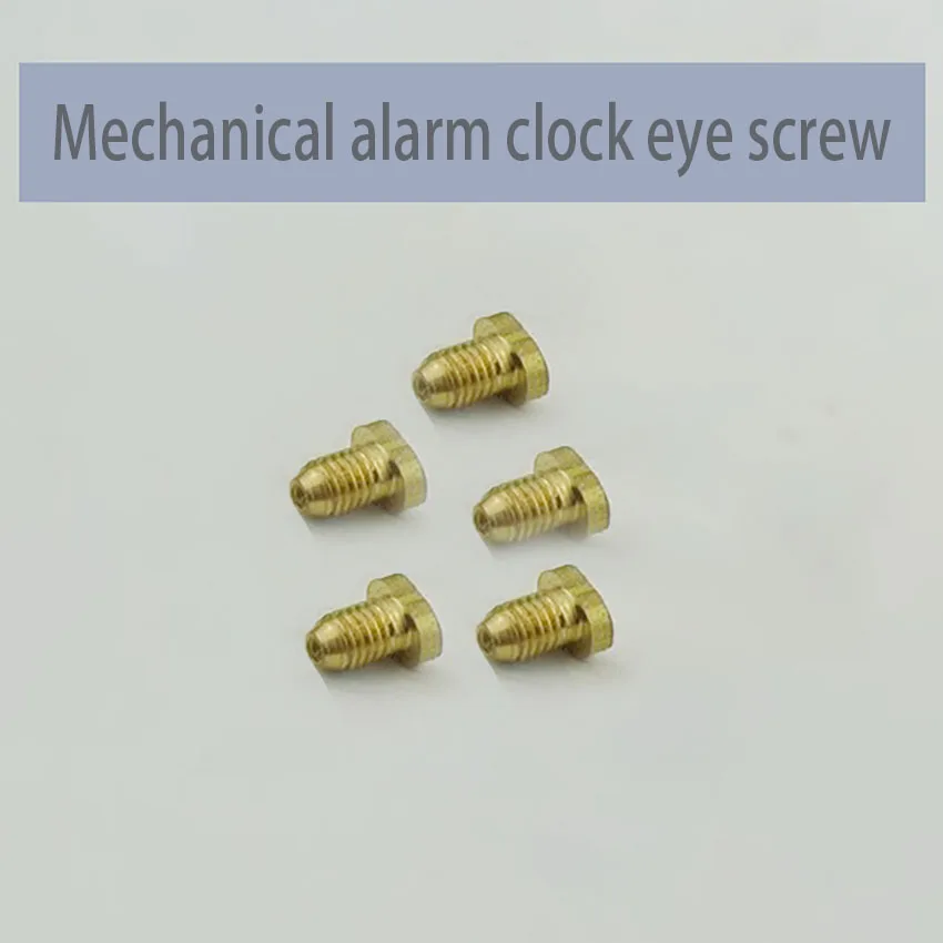 Mechanical alarm clock accessories Clockwork alarm bar manual winding mainspring balance spring swing eye screw
