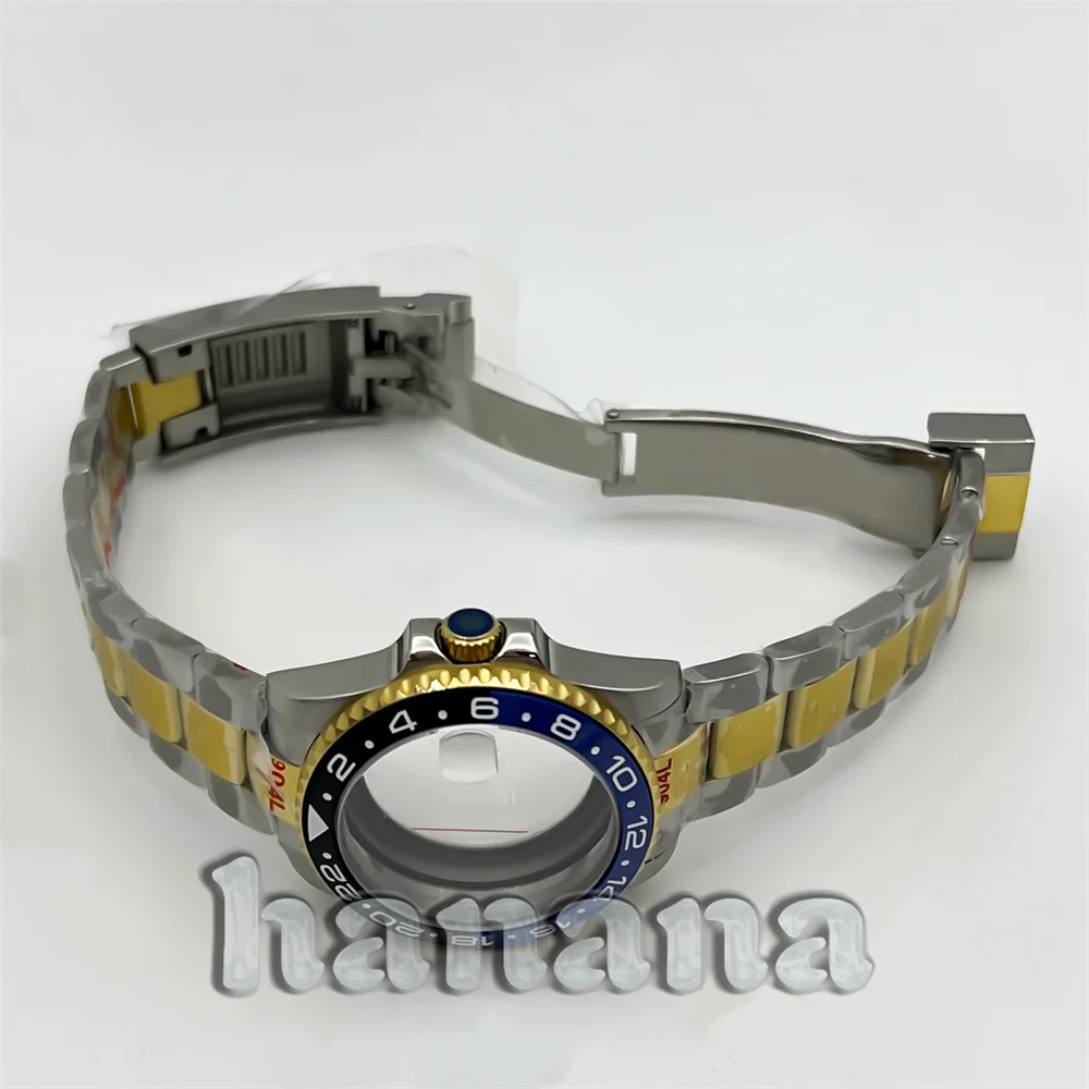 36 мм 38 мм NH34 NH35 NH36 NH38 NH39 NH70 ETA2824 PT5000 Механизм SilverGold Часы GMT SUB Корпус Керамический безель Сапфир