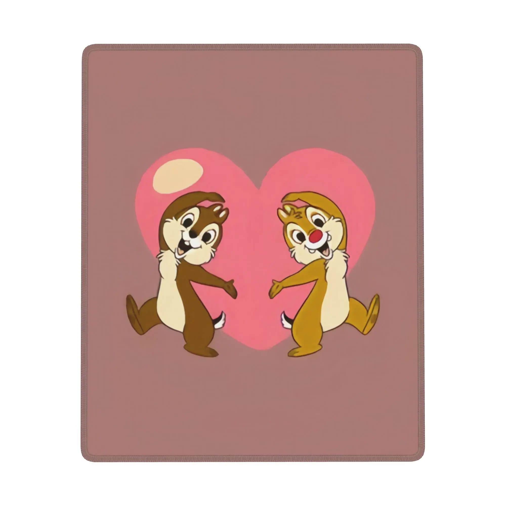 

Креативный универсальный противоскользящий коврик для мыши Chip and Dale, игровой коврик для мыши, новая подушка для стола, удобная для портативных ПК