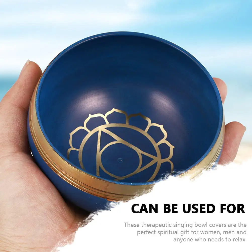 

Набор медных поющих чаш для медитации, тибетский набор звуковых чаш с молоточком, для йоги, релаксации, звукотерапии, исцеления, духовный подарок