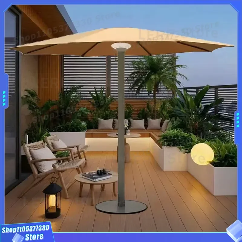 New Design Milan Exhibition Parasol Garden Sun Umbrella Outdoor Umbrella