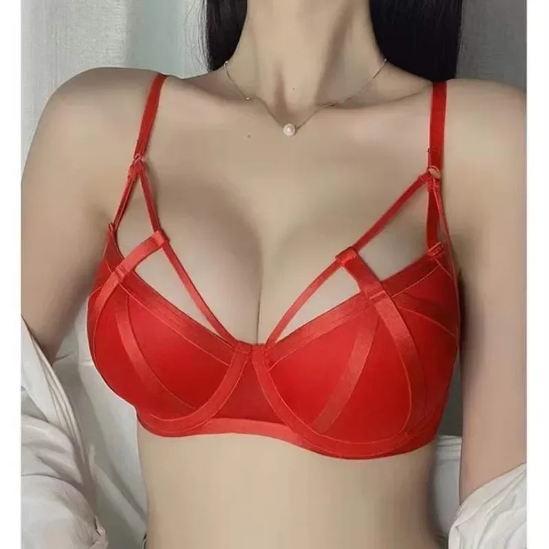 مريحة اللاسلكية ضمادة الملابس الداخلية رفع بوستير حجم كبير النساء الصدرية Bralette مشد مثير الصدرية