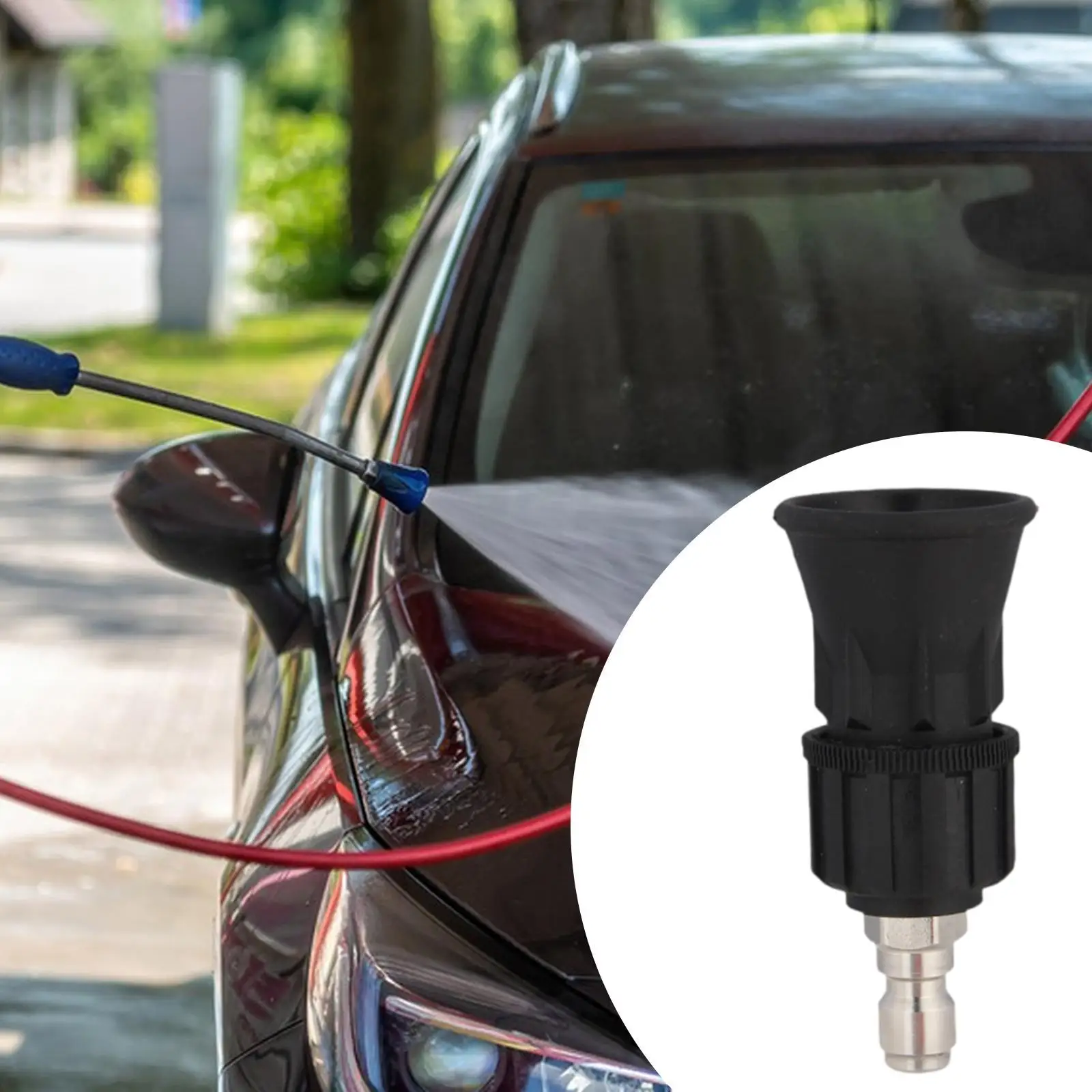 

Насадка для мойки высокого давления для чистки автомобилей и сада, быстрое подключение 1/4 дюйма