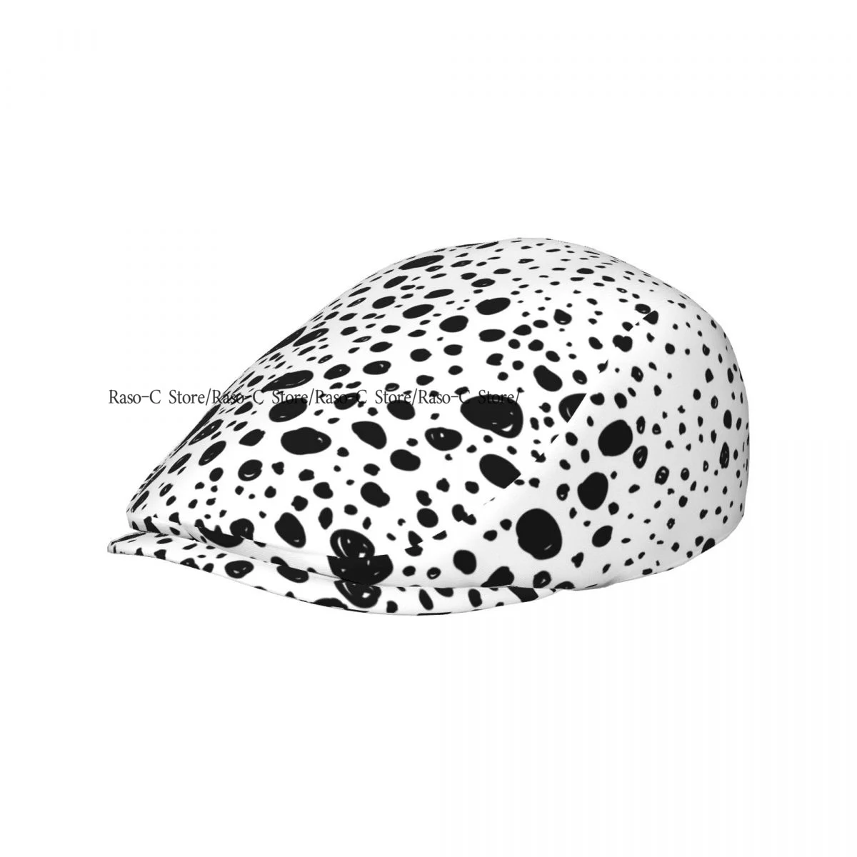 Flat Cap Men Women Newsboy Cap Geometric Print Driving Bunnet Ivy Hat Bakerboy Hat Spring Summer Boina