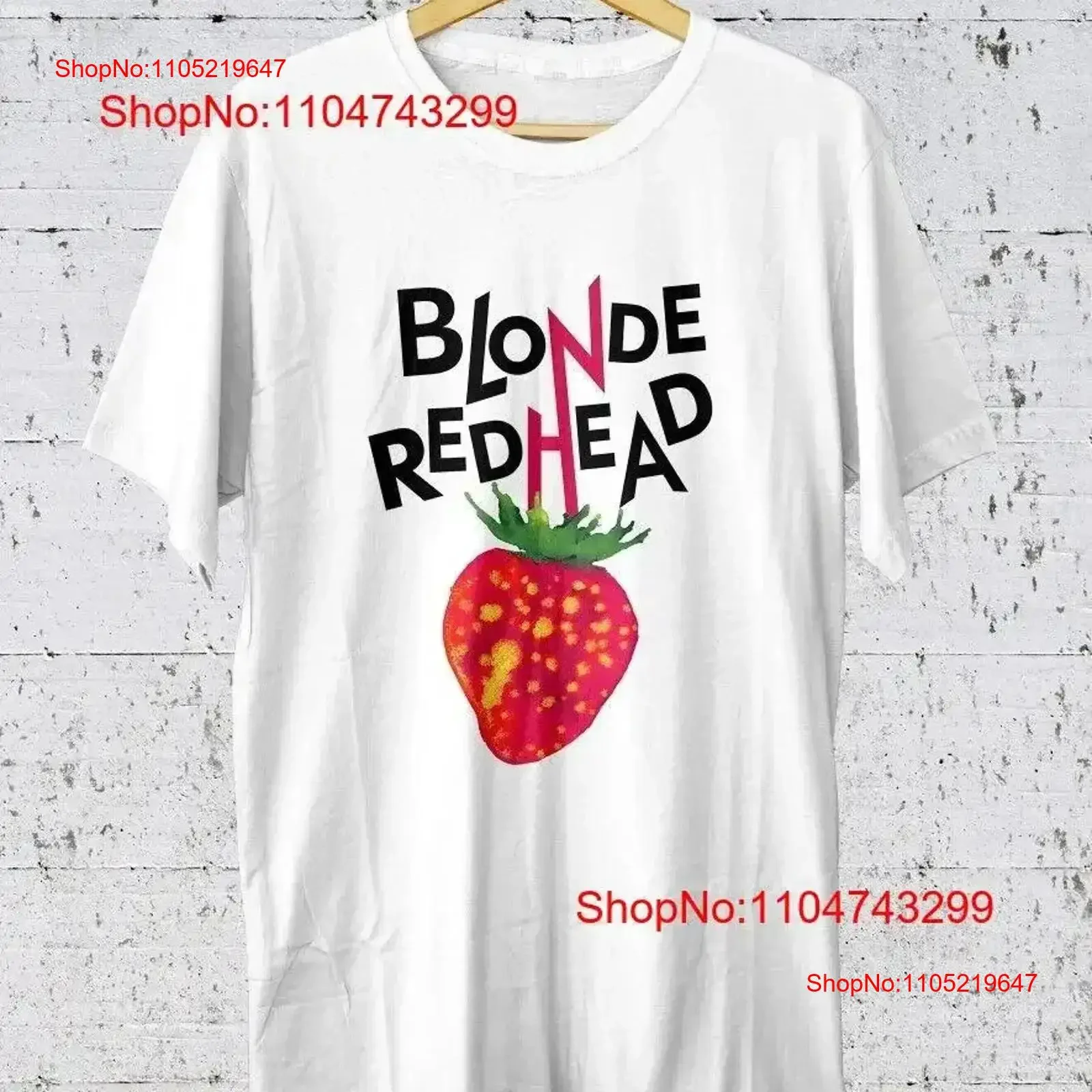 Blond Redhead T shirt Vintage Album Inspired Music Merch Washed Top For Everyday Wear Comfortable Stylish streetwear vintage