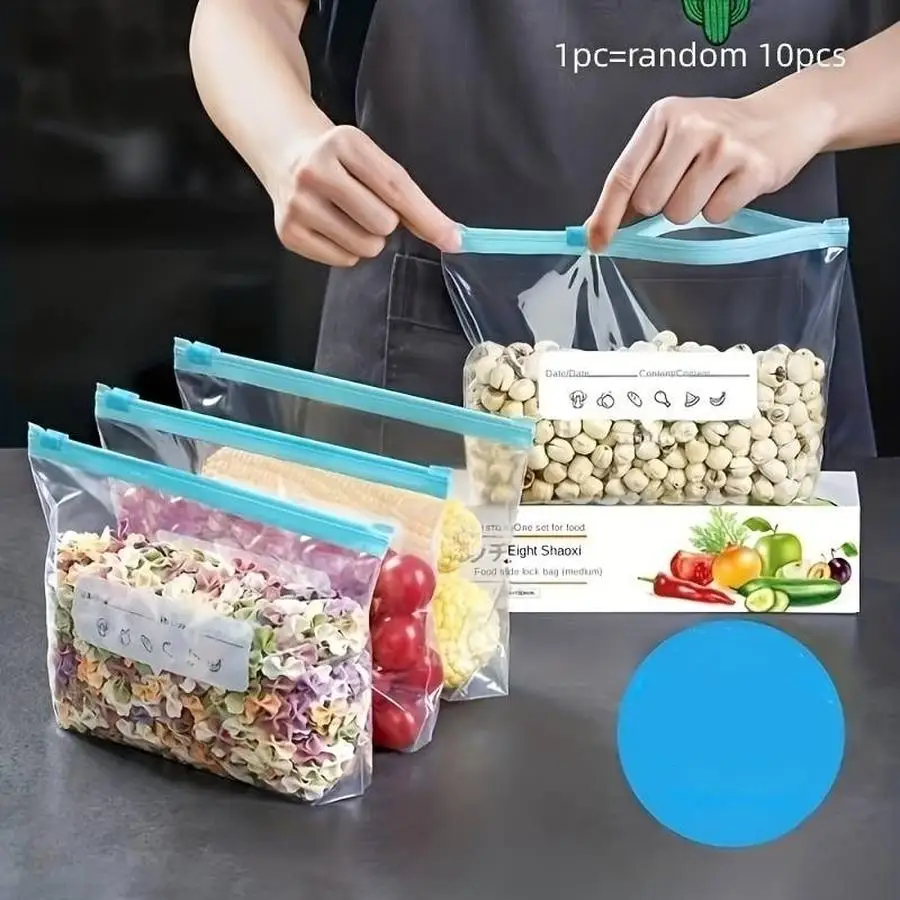 1/5/10/20/50/100pcs s/s/s Zipper Storage Bags, Food-Grade Zipper Bags, Leak-Proof Zipper Bags, Airtight Food Storage Bags, High-