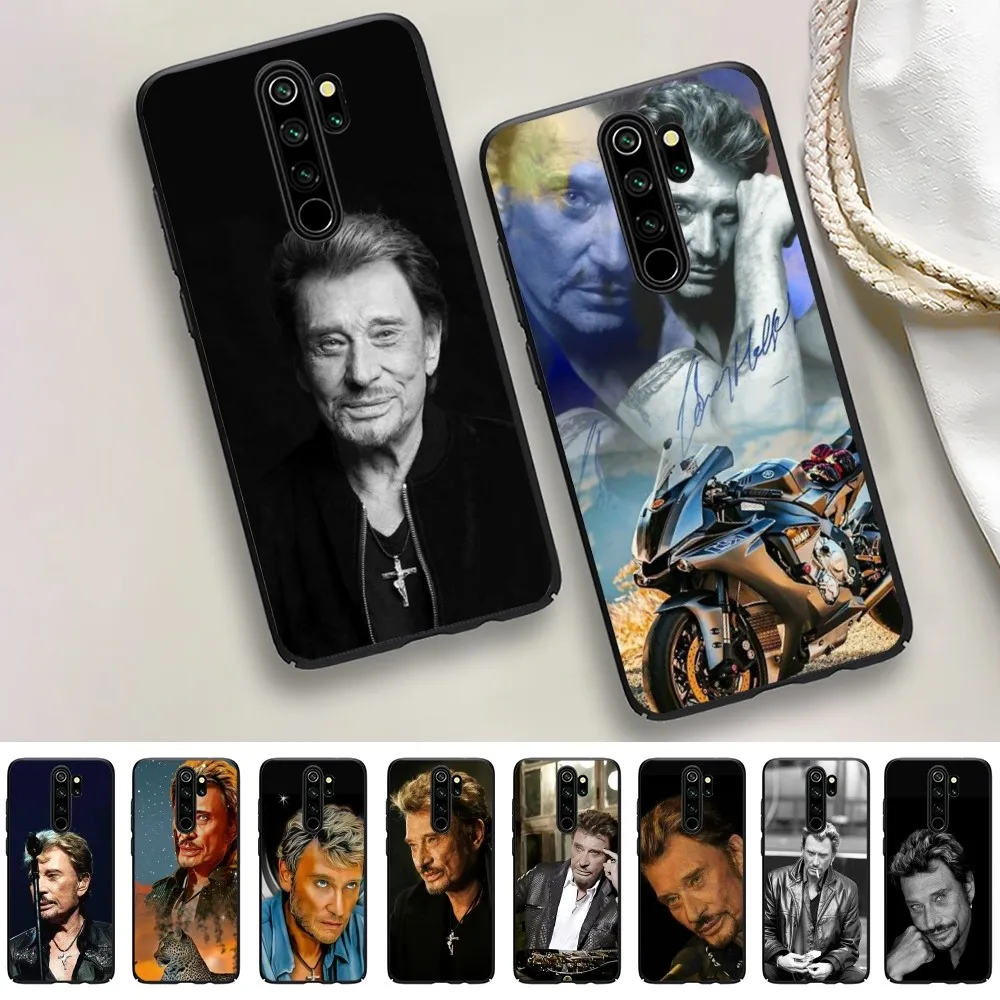 

Music Johnny Hallyday Phone Case For Redmi 5 6 7 8 9 10 plus pro 6 7 8 9 A GO K20 K30 K40 pro plus F3 Fundas