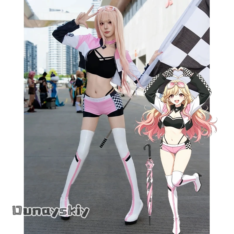 Marin Marin Kitagawa Cosplay Costume My My Race Suit Halloween Carnival Theme Party Outfit for Women Anime Roleplay Dress-Up - Aliexpress Deal
