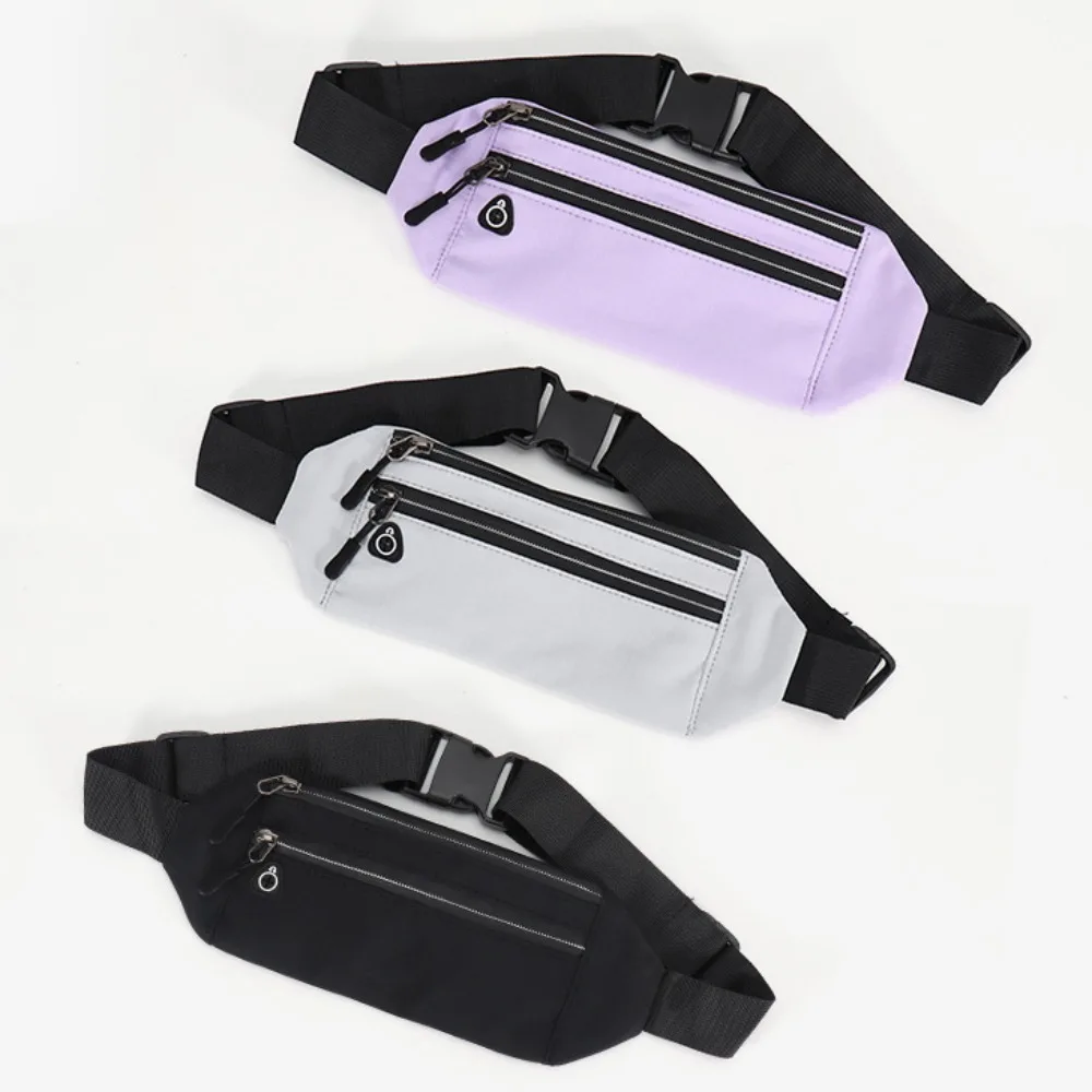 

Ultra-thin Running Waist Bags Lightweight Waterproof Marathon Running Bag Multi-function Storage Sports Phone Bag Men Women