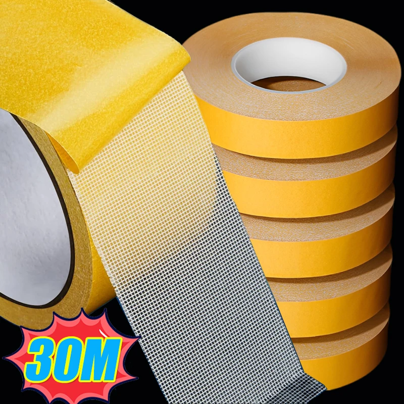 Cinta autoadhesiva para dobladillo de pantalones, cinta de tela sin hierro adhesiva alta para ropa DIY, longitud para acortar suministros de costura para el hogar, 10/30M