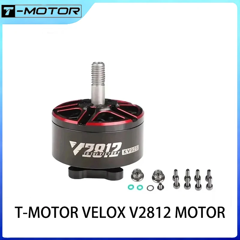 

T-Motor VELOX V2812 1155KV Бесщеточный двигатель для FPV Freestyle Drone Высокая мощность 7-8-дюймовый дрон X-класса