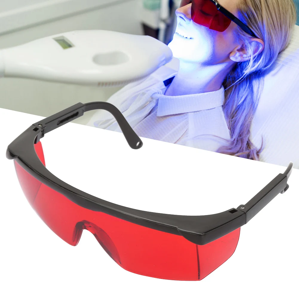 ZK30 Portable PC Eye Laser Protection Glasses Laser Safety Anti laser Glasses safety glasse (Red)