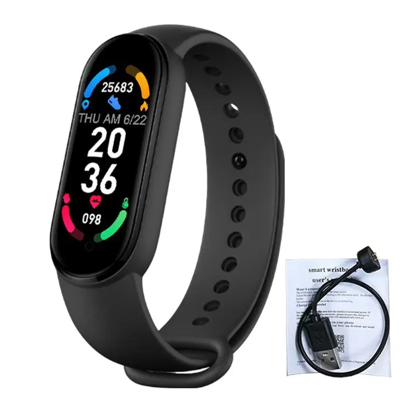 Fitness Tracker Heart Rate Monitor Watch Waterproof Smart Bracelet Heart Rate Sleep Blood Oxygen Monitor Smart Wristband