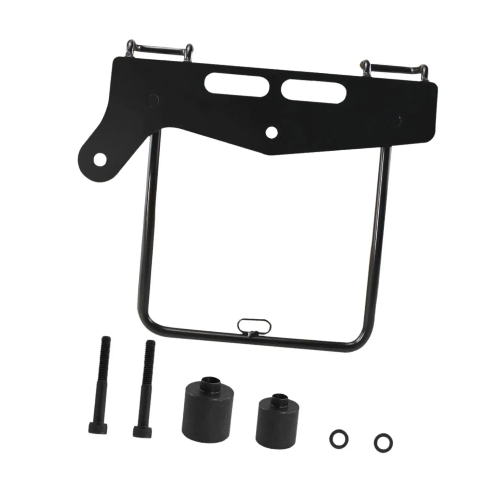 Motorcycle Side Bag Support Bracket Left Side Replace Easy Installation Left Side Saddlebag Rack Assembly for Eliminator/SE