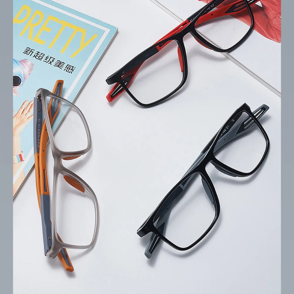 

Photochromic TR90 Anti-blue Light Reading Glasses for Men Women Sports EyeglassesAnti Blue Light Glasses +100 ~+400