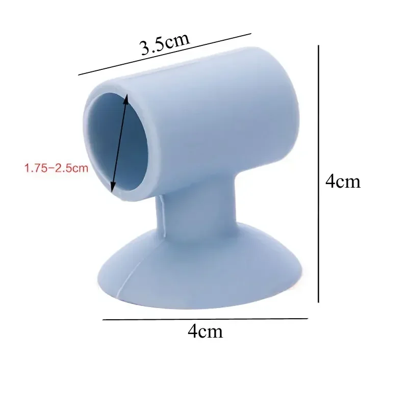 Creative Multifunctional Silent Plastic No Punching Silicone Door Sill Cover  Door Handle  Bathroom  Protective Barrier Pad