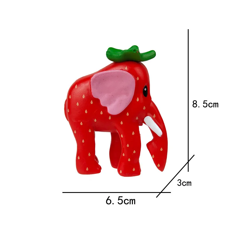 6/8 szt. Figurki Steal A Brainrot Job Sahur W Or L Esok Sekolah Strawberry Elephant Figurki Akcji Meowl Model Lalka Zabawka Prezent dla Dzieci