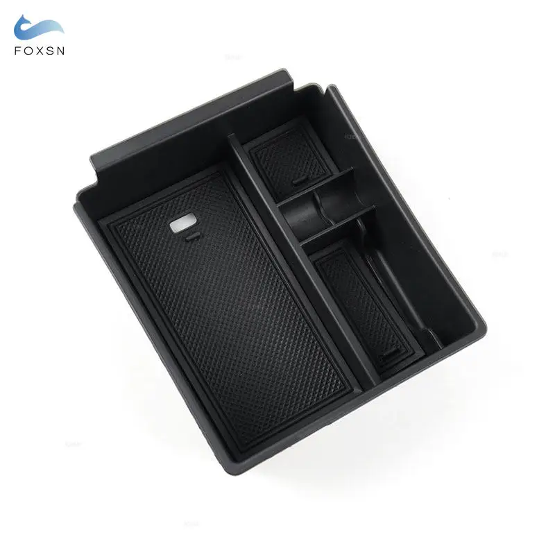 LHD لشركة هيونداي توكسون NX4 2022 المحدودة والهجينة سيارة مركز وحدة التحكم تستيفها Tiyding مسند الذراع صندوق تخزين غطاء الحاويات المنظم #2