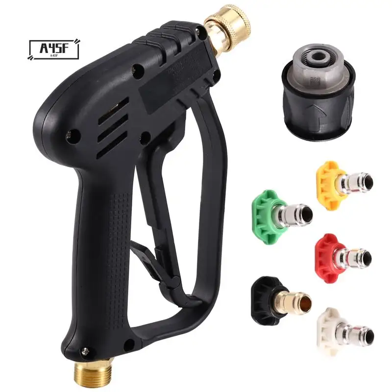 

A45F-High-Pressure Head High-Pressure Car Washing Head High-Pressure Cleaning Household Pure Copper Cleaning Head