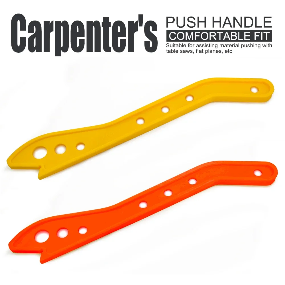 Woodworking Safety Red Yellow Long Style Handle Wood Saw Push Block Sticks Table Saw Woodworking Push Block Tools