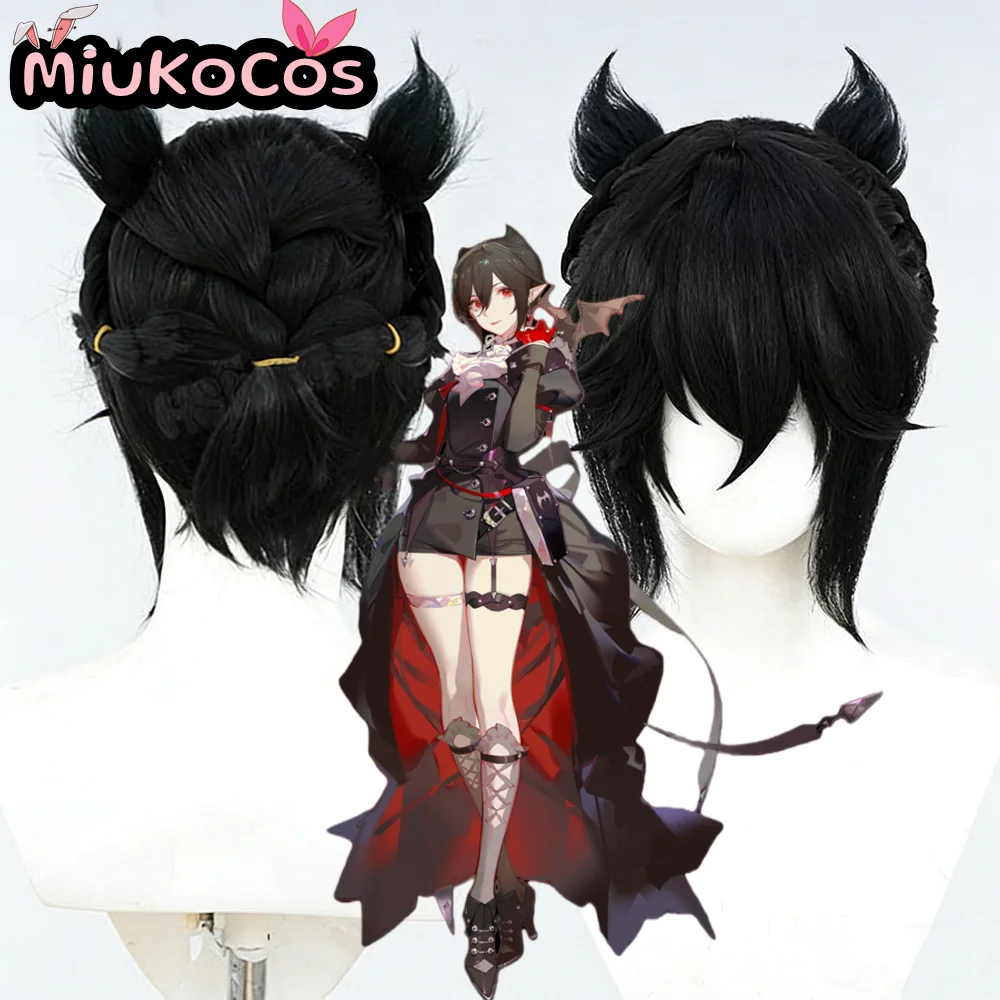 

IN STOCK Entelechia Cosplay Wig MiukoCosplay Game Arknights Cosplay