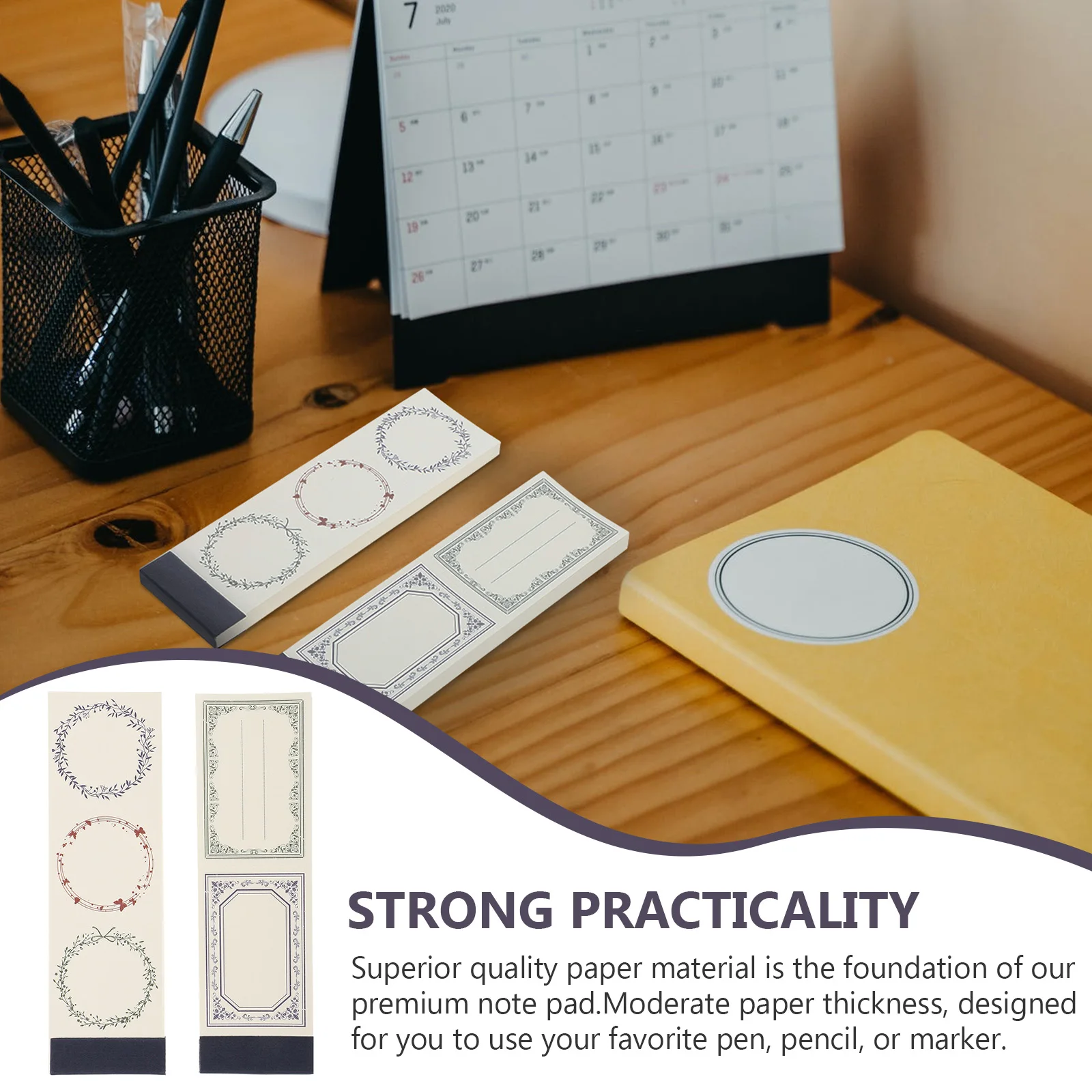 

2 Pcs Note Pads Notebook Small Memo Daily Planner Notepad Paper Tiny Notepads Professional Mini Agenda Travel