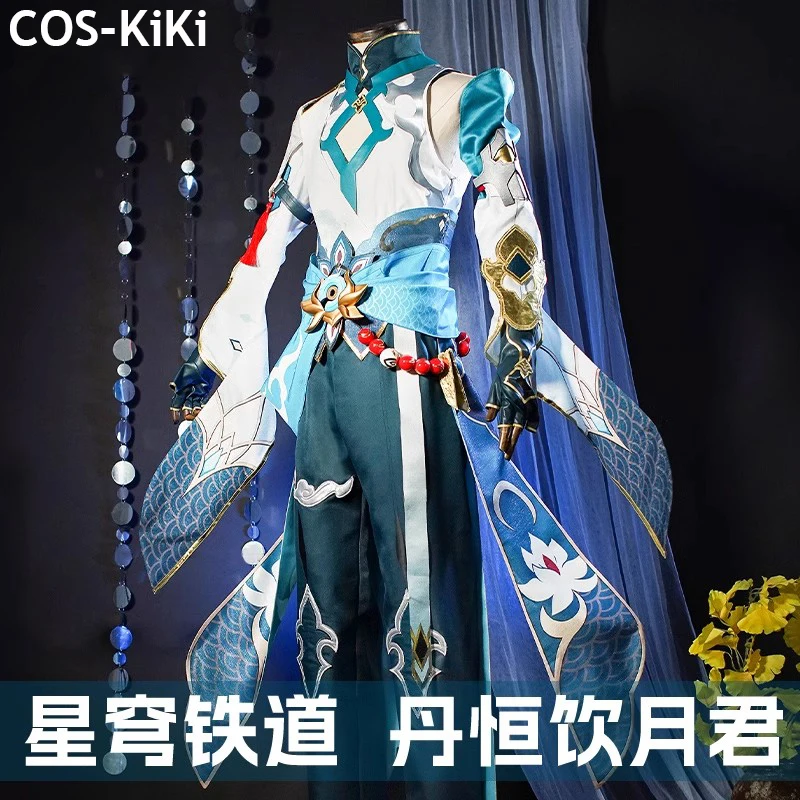 COS-KiKi Honkai: Star Rail Dan Heng YinYueJun Game Suit Gorgeous Ancient Style Cosplay Costume Halloween Party Outfit XS-XXL