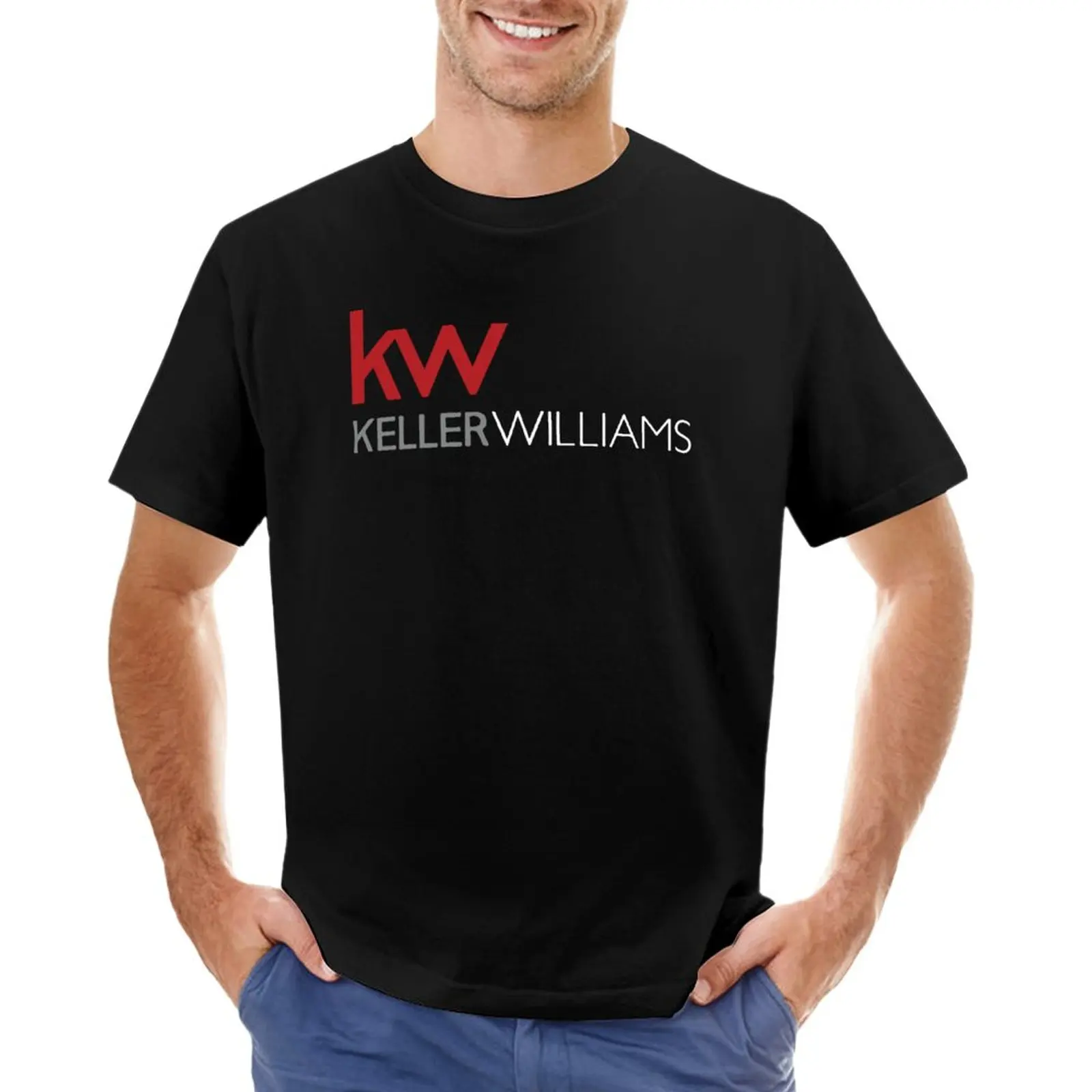 

KELLER WILLIAMS Real Estate Gift T-Shirt quick-drying summer clothes customs korean fashion big and tall t shirts for men