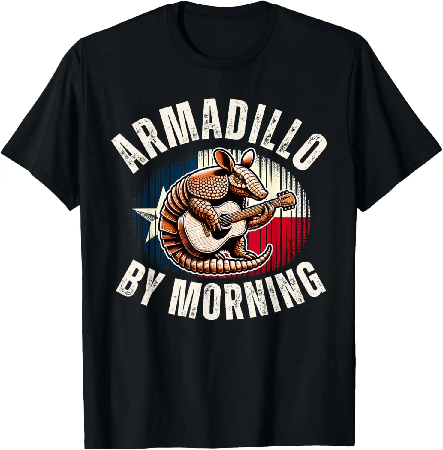 

Футболка Armadillo By Morning Texas Flag Funny Armadillo Lovers Pun
