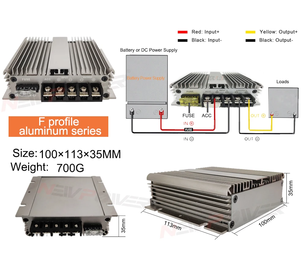 Step Down 30-90V DC Converter 48v 52v 60v 70v 72v 75v 90v 80v to 12v 20A 30A Buck Voltage Regulator Power Supply For LED Display