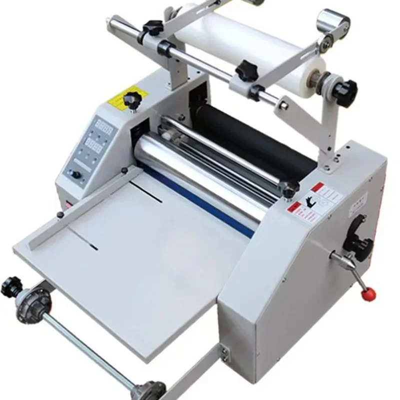 Fully automatic anti-roll laminating machine large steel roller laminating machine 8350 desktop laminating machine