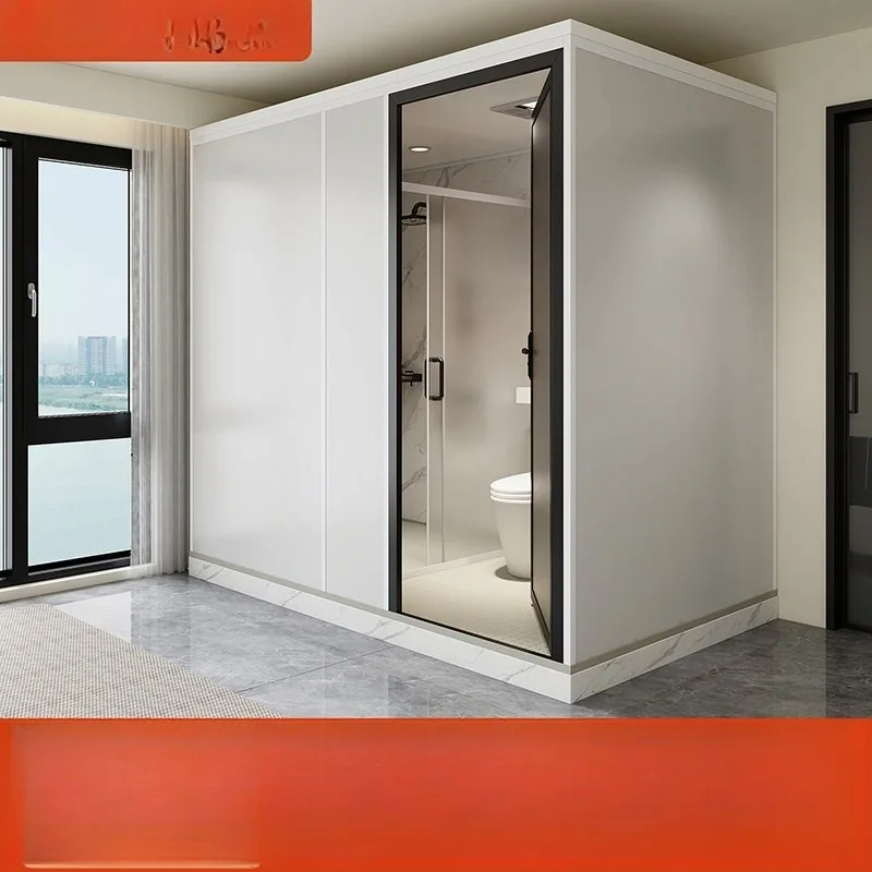 

Integral shower room Integrated bathroom Closed bathroom Rural household bath room Public place toilet