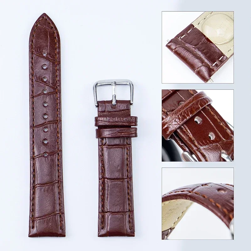 Watch Band Leather straps Watchbands 12 14 16 18mm 20mm 22mm watch accessories superior quality watch strap Correa Belt Bracelet