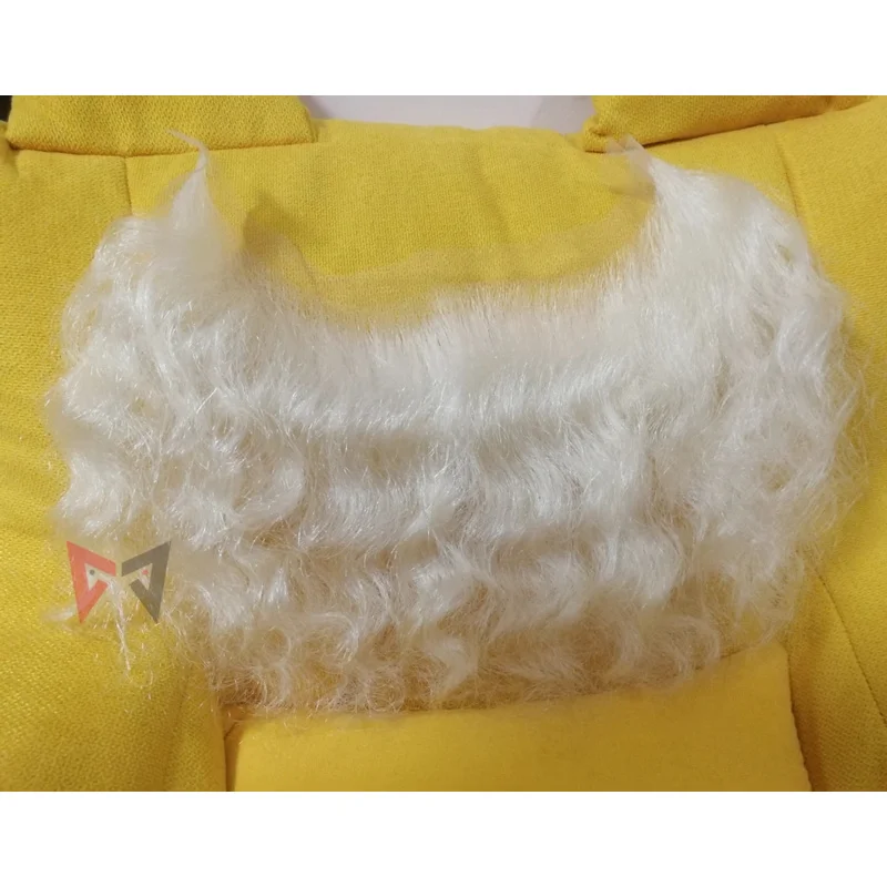 

ss13New Santa Claus Beard Synthetic Eyebrow Cosplay Men White Hairpiece Accessories Christmas Gift High Quality Hand Made