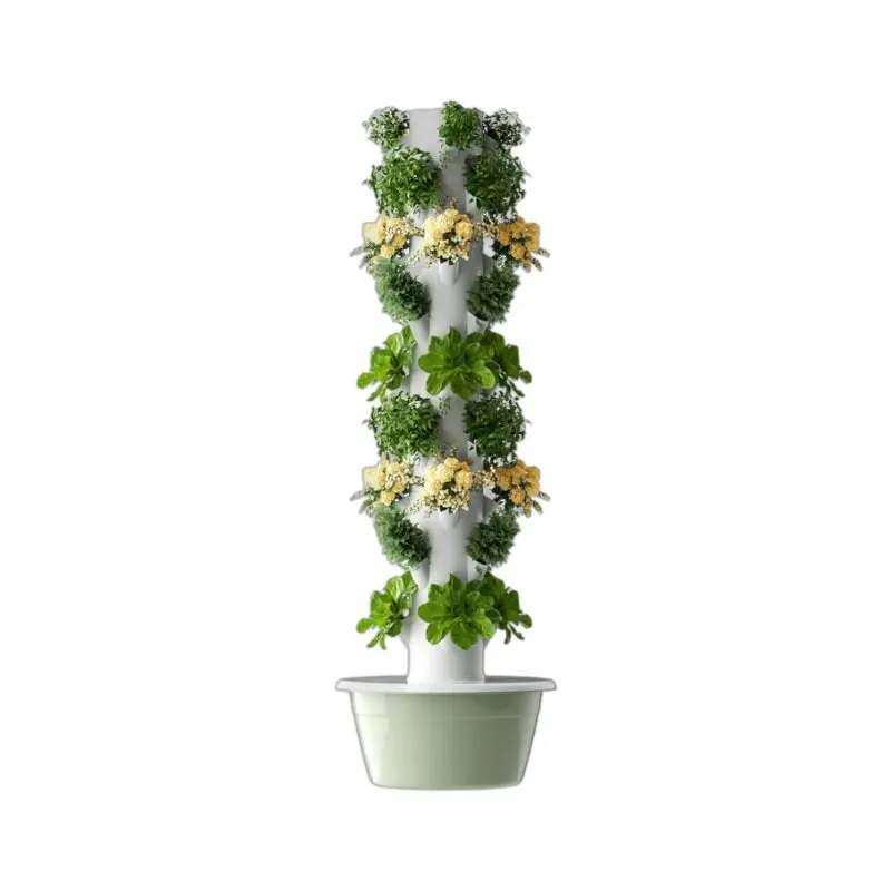 Vertical Hydroponic Tower Soilless Cultivation Column School Educational Vegetable Planter