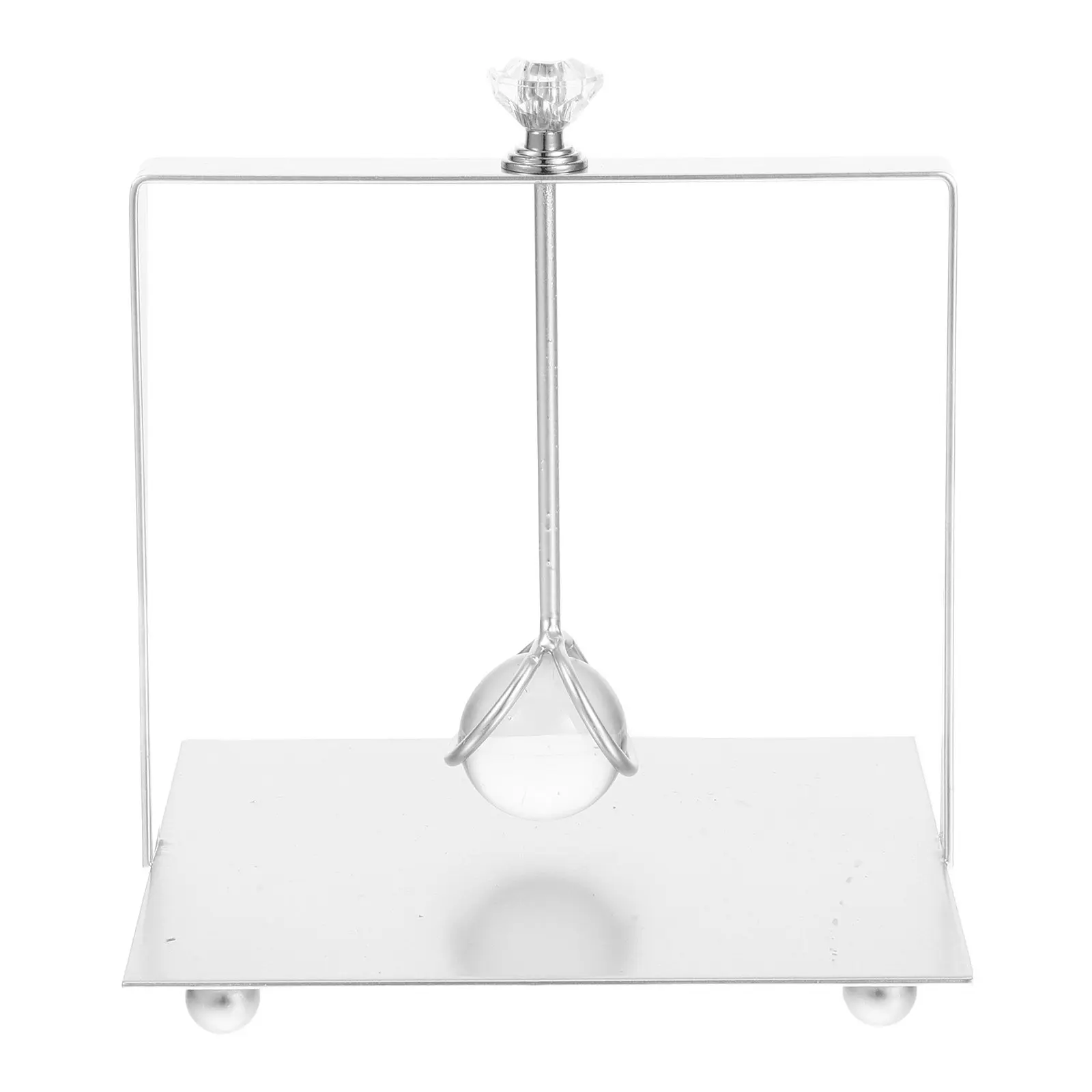 Stylish Modern Napkin Holder Metal Acrylic Design Stable Weighted Base Decorative Tissue Holder for Dining Table Kitchen