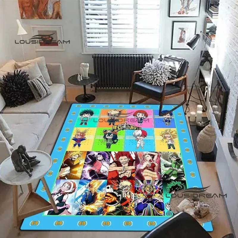 

Fashion Anime Carpet and rug My Hero Academia Home Cartoon Decorate rug living room bedroom Area Carpet study Porch bedside mat