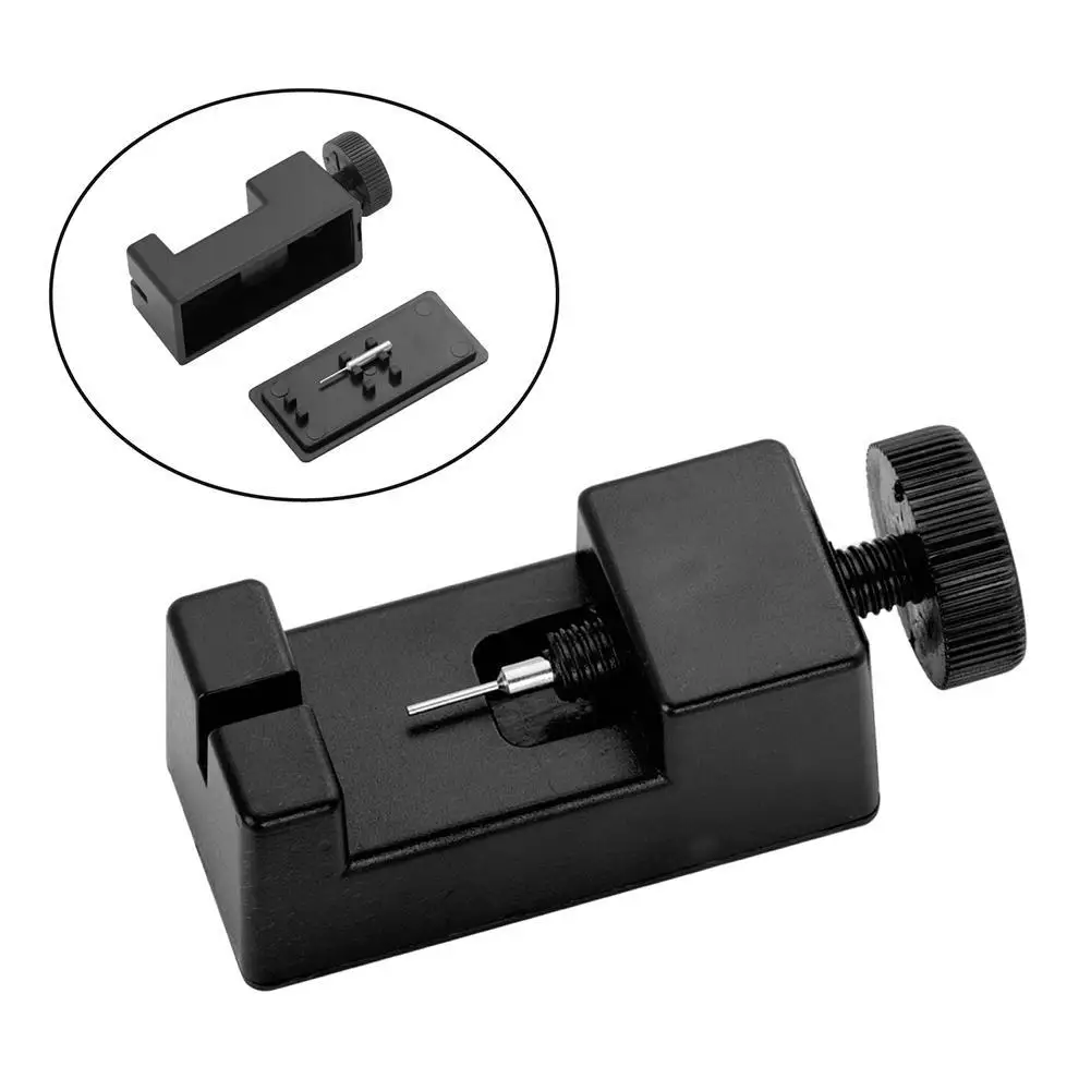 قابل للتعديل حزام (استيك) ساعة رابط ضبط الشق حزام سوار سلسلة دبوس مزيل الضابط مجموعة أدوات إصلاح للرجال/النساء ساعة