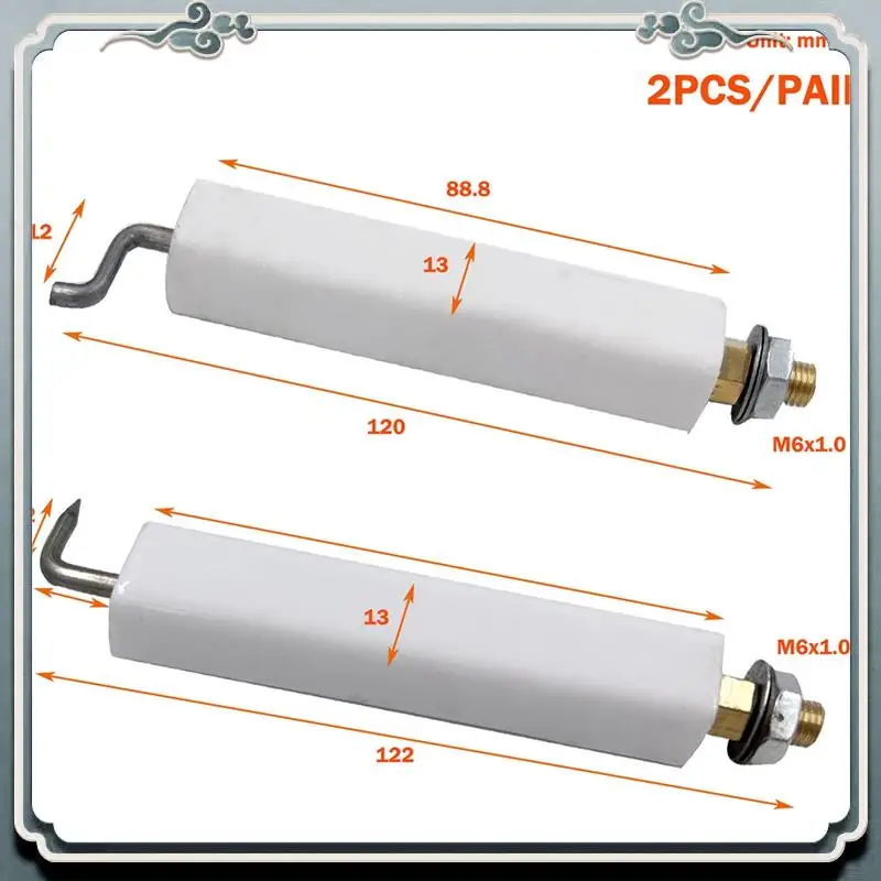 Gas Burner  Spark Plug Ignition High Power Ignition Needle Induction Needle Electrode Replacement Kit