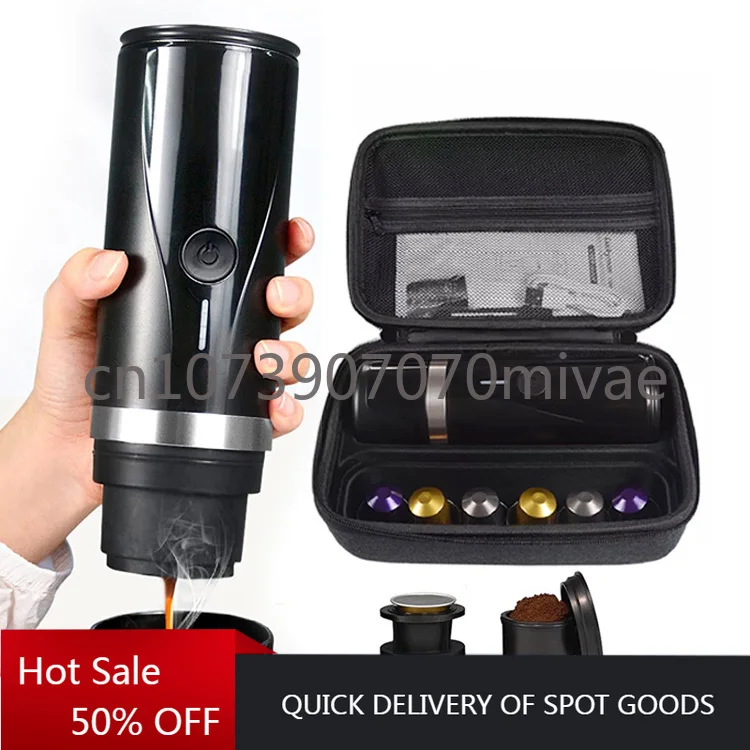 

Factory Wholesale USB Portable Espresso Automatic Coffee Maker Portable Travel Coffee Maker Free Spare Parts OEM ABS 3 in 1 5v