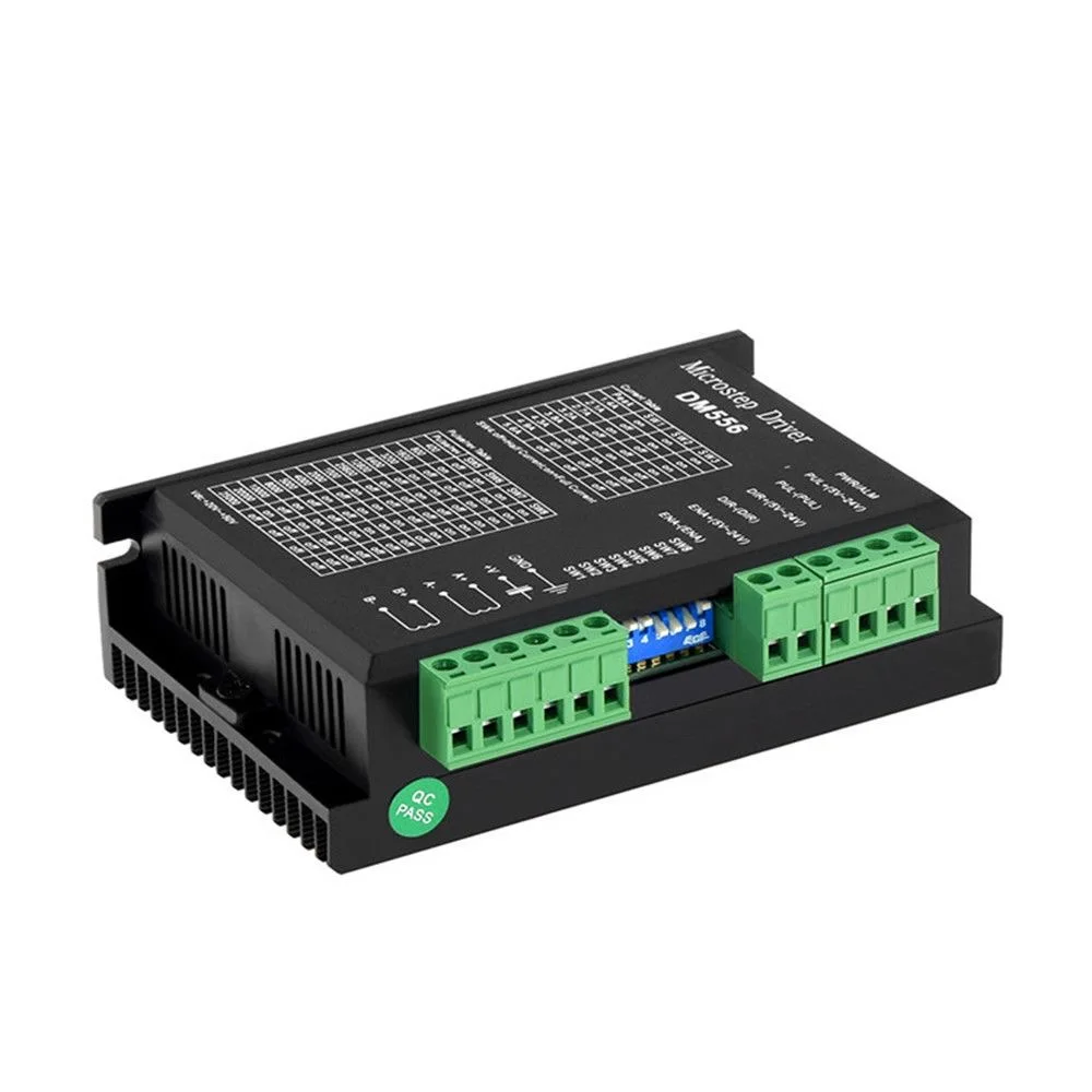 M556 2 Phase Microstep Stepper Motor Driver, Max 5.6A DC20-50V for NEMA23 NEMA34 57 86 Stepper Motor, CNC & 3D Printer Controlle