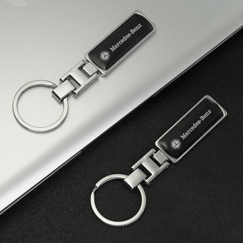 High Quality Car Keychain Auto Key Ring For Mercedes Benz AMG E S C A B G Class GLE GLS CLS GLC CLA GLA GLK GLB ML Accessories