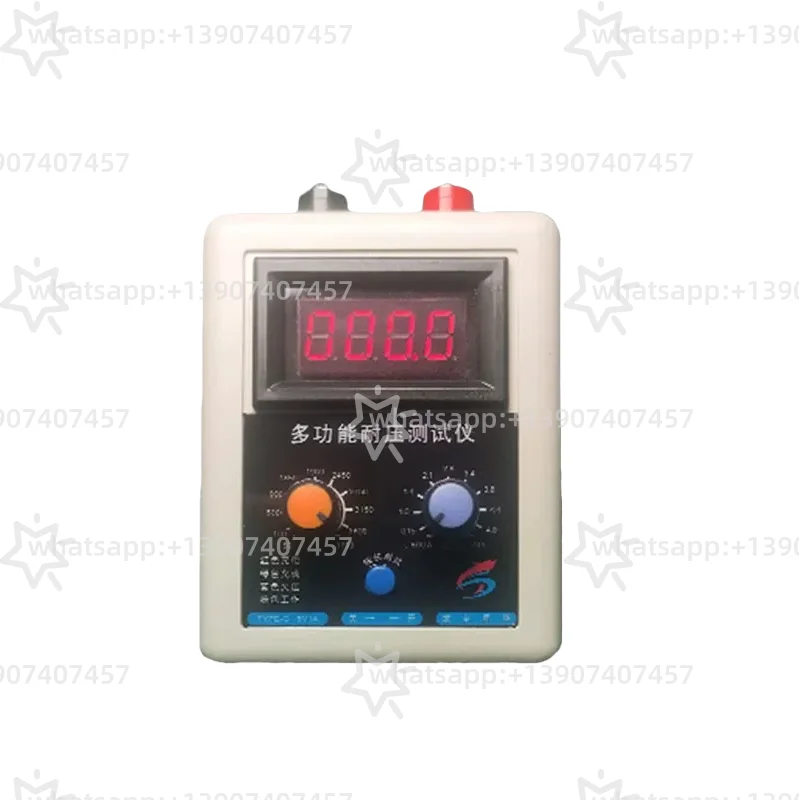 

Многофункциональный тестер выдерживаемого напряжения 3700 В, тестер транзисторов NMOS/PMOS Triode IGBT (версия с красным/синим/зеленым дисплеем)