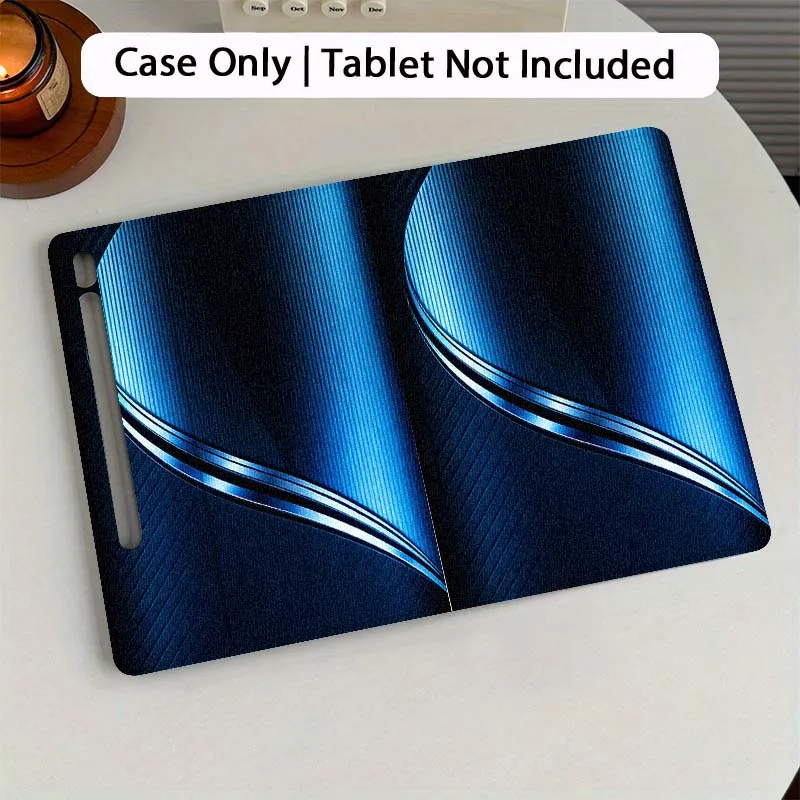 Blue purple luxury pattern Tablet Case For Samsung Galaxy Tab S7 S8 S9 S10 FE Plus 12.4 13.1 Inch