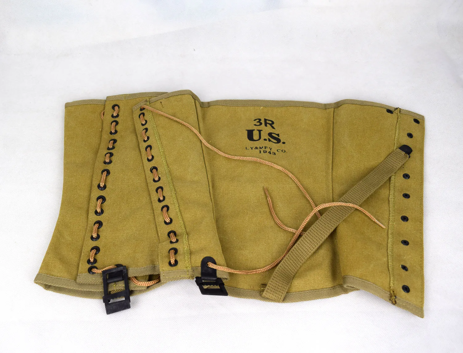 US M1938 Canvas Gaiter Leggings Feet Wear