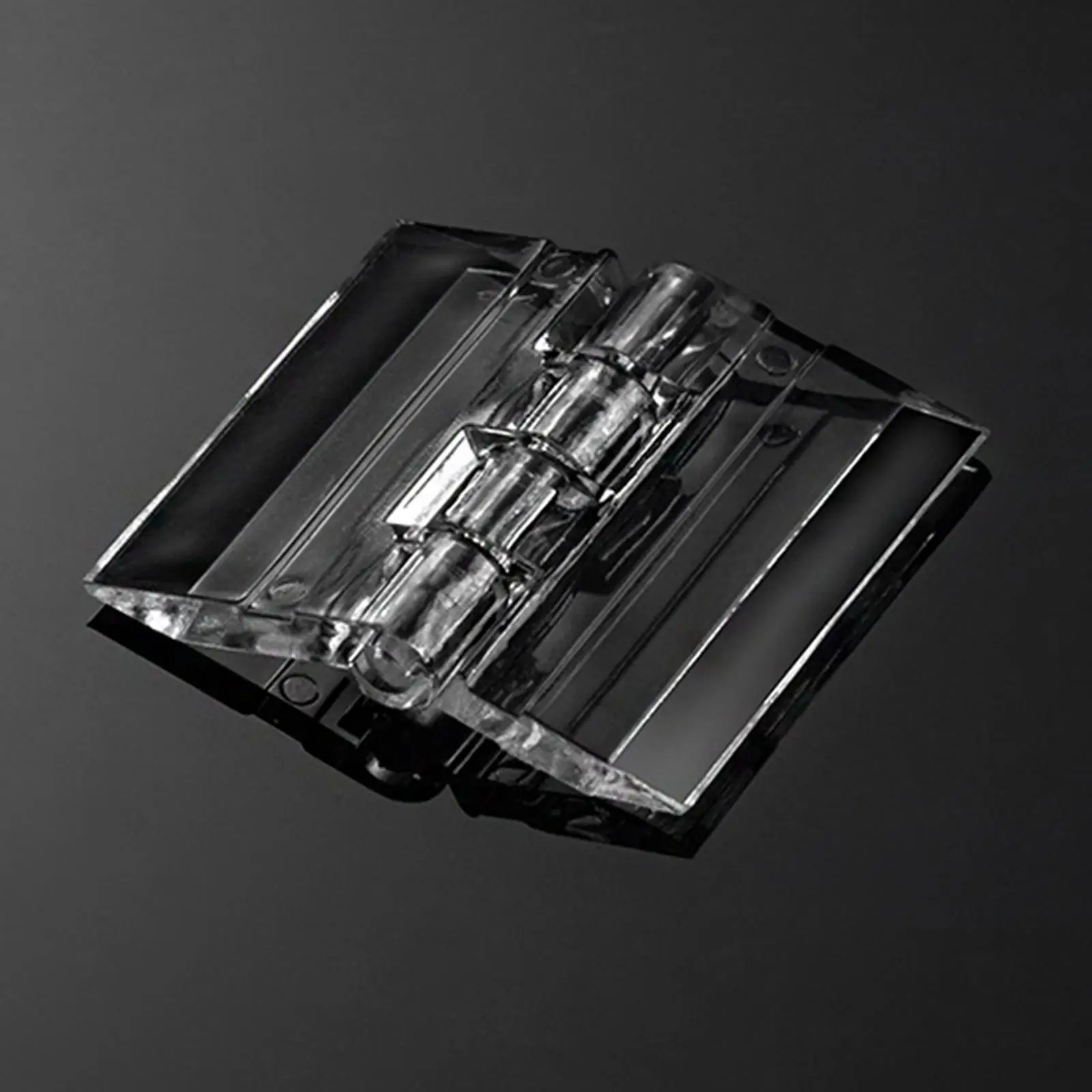 Mini Acrylic Hinge for Jewelry Box Display Stand Clear Connecting Hardware Transparent Replacement for Old Broken Hinges