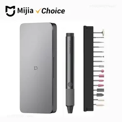 Mijia Electric Grinding Pen 22000r/min Brushless Motor Fast Carving Polishing Burnishing Drilling Mini Grinder DIY Tools