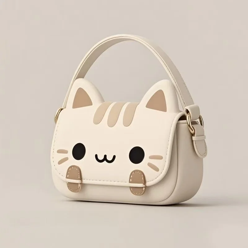 

Hellokit Plu Doll Bapa Versatile Women's Bag Cute Creative Student Casual Crossbody Bag Animal Print Korean Sle
