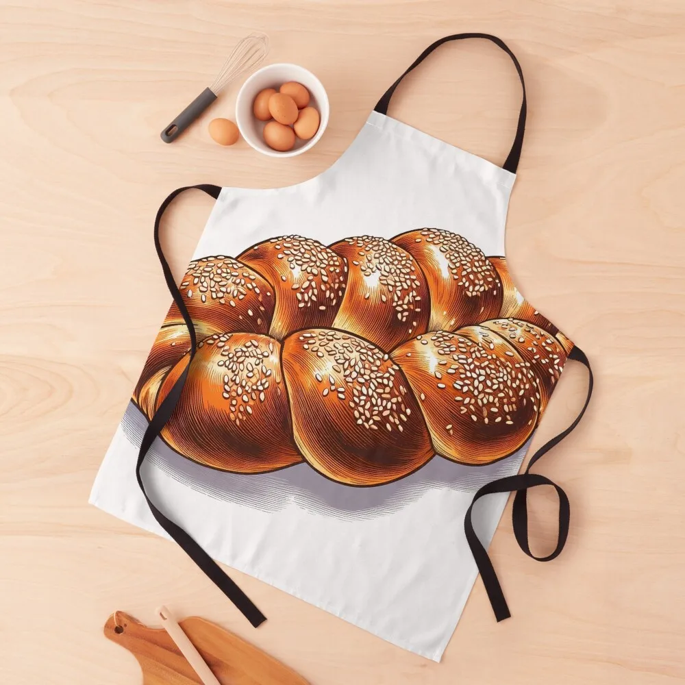 

Challah Apron Costume Waiter useful gadgets for home Cooking kitchen jacket woman Apron