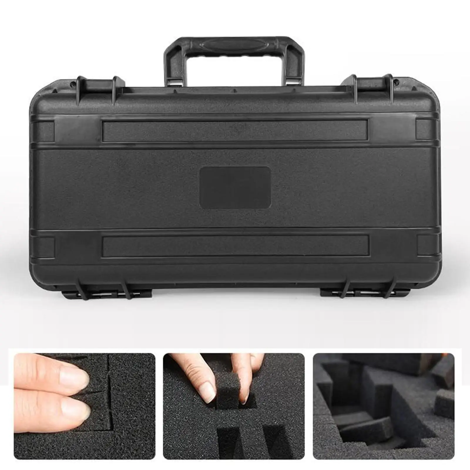 Caja de herramientas de seguridad para instrumentos, estuche de almacenamiento de maleta de PP duradero, impermeable, Universal, para el lugar de